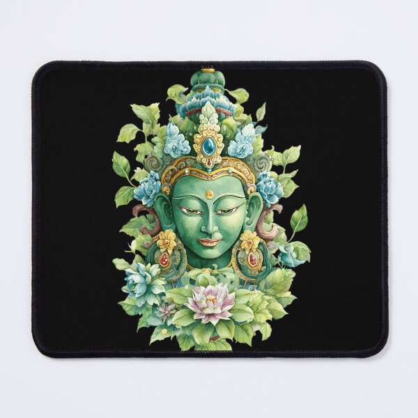 Item preview, Green Tara Face designed and sold by Instant Printing.