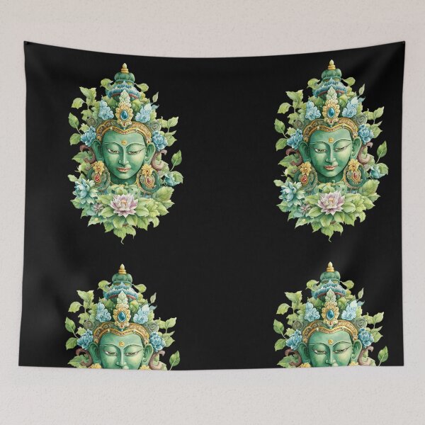 Item preview, Green Tara Face designed and sold by Instant Printing.