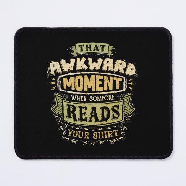 Item preview, Groovy Distressed That Awkward Moment Text Badge designed and sold by MustafaScharf.