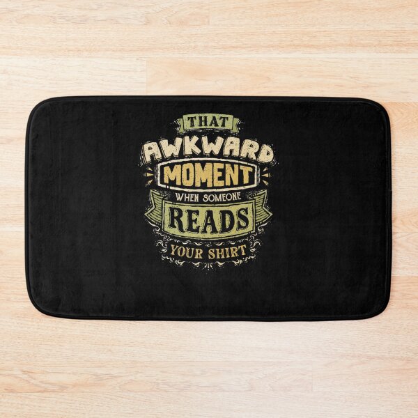 Item preview, Groovy Distressed That Awkward Moment Text Badge designed and sold by MustafaScharf.