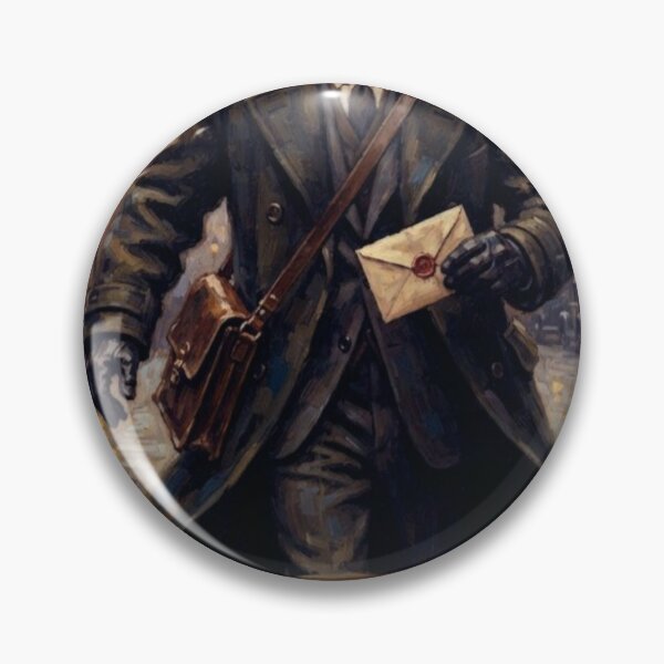 Item preview, Queen's Messenger Vintage Thriller Fine Art Tribute designed and sold by Art's Diner.