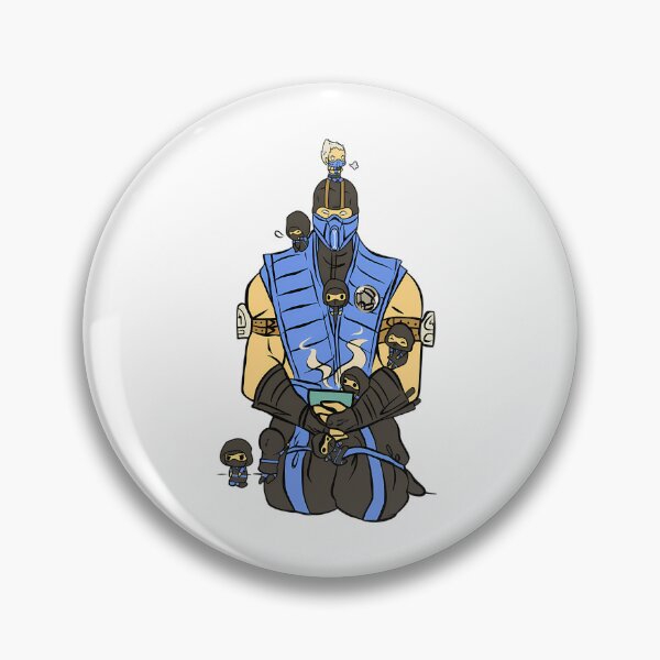 Item preview, Sub-Zero And Little Ninjas - Mortal Kombat designed and sold by dejah-maddux.