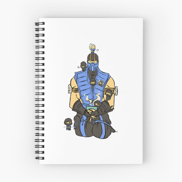 Item preview, Sub-Zero And Little Ninjas - Mortal Kombat designed and sold by dejah-maddux.