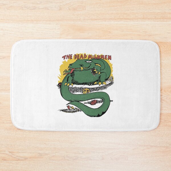 Item preview, Edgy Cartoon Green Monster Lizard Eating Pizza Art designed and sold by MustafaScharf.