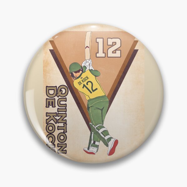 Item preview, Quinton de Kock - Batsman - Retro T20 - Cricket Player designed and sold by GlimTig.