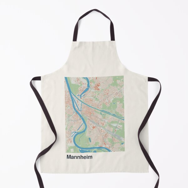 Item preview, Mannheim Minimalistic Map Art designed and sold by MapsNerd.