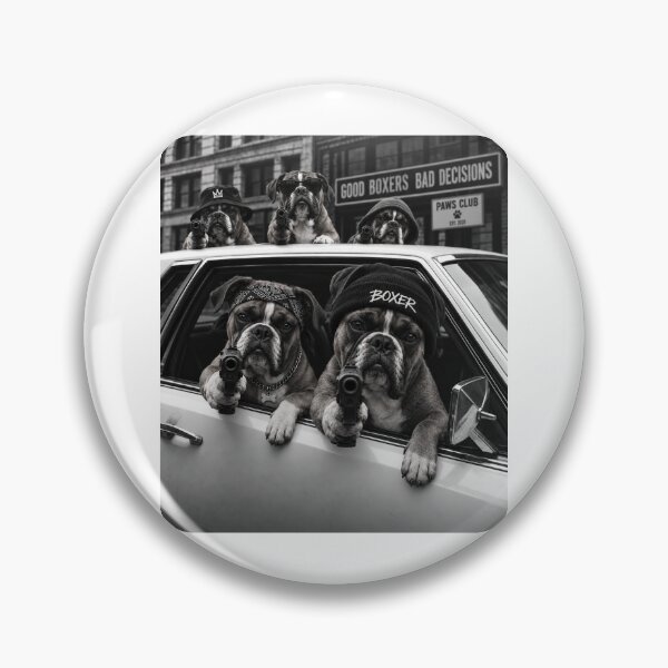 Item preview, Funny Boxer Good Dog Bad Decisions designed and sold by luu phong.
