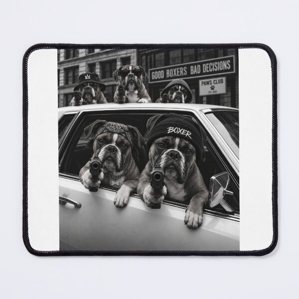 Item preview, Funny Boxer Good Dog Bad Decisions designed and sold by luu phong.