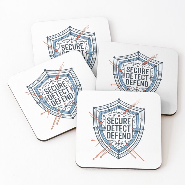 Item preview, Secure Detect Defend Cybersecurity Engineer designed and sold by Amr Darwish Graphic designer.