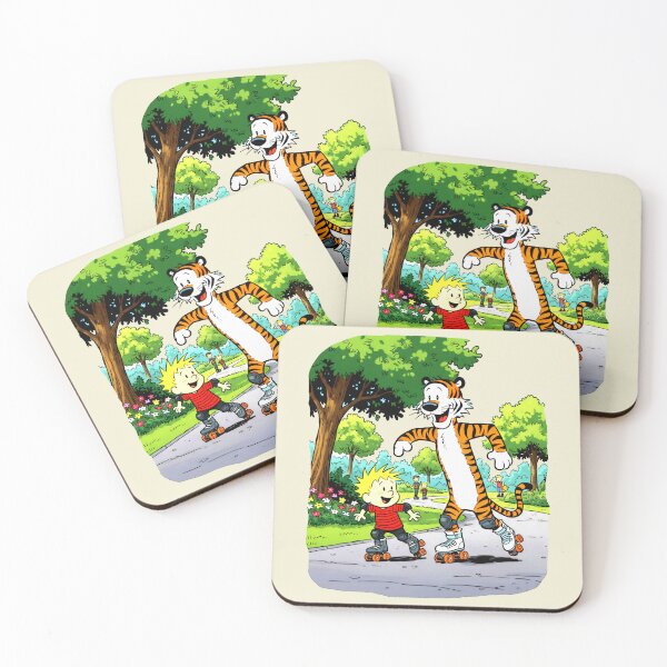 Item preview, Calvin and Hobbes Roller Skating Fun designed and sold by laschikarin.