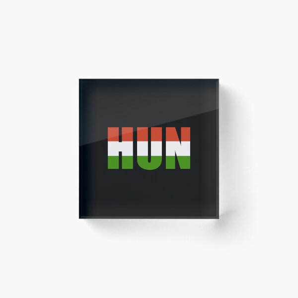 Item preview, Hungary Flag Initials HU designed and sold by shitpostee.