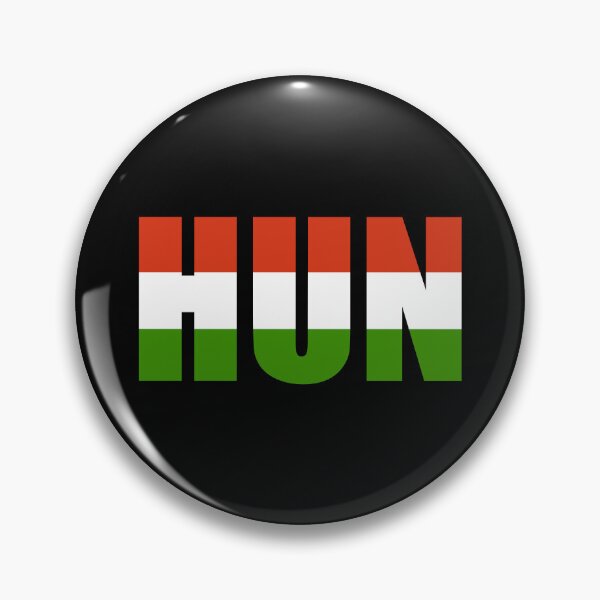 Item preview, Hungary Flag Initials HU designed and sold by shitpostee.