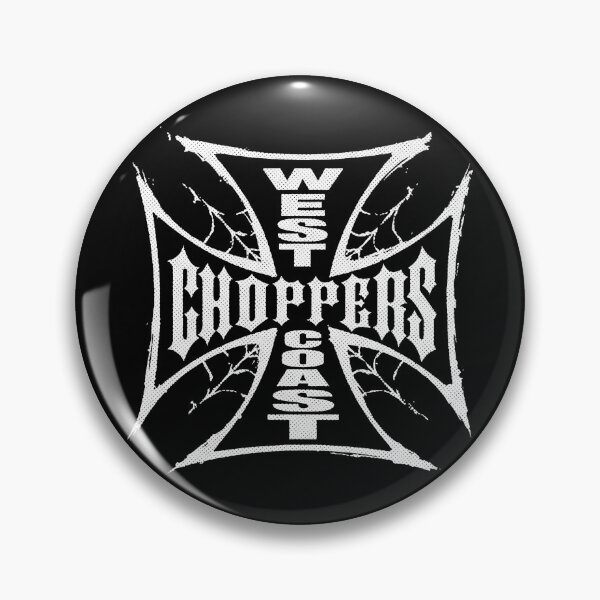 Item preview, West Coast Choppers with Black Cobwebs designed and sold by NF Designs Studio DTF.