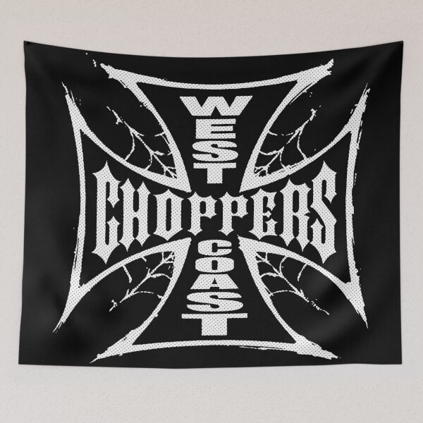Item preview, West Coast Choppers with Black Cobwebs designed and sold by NF Designs Studio DTF.