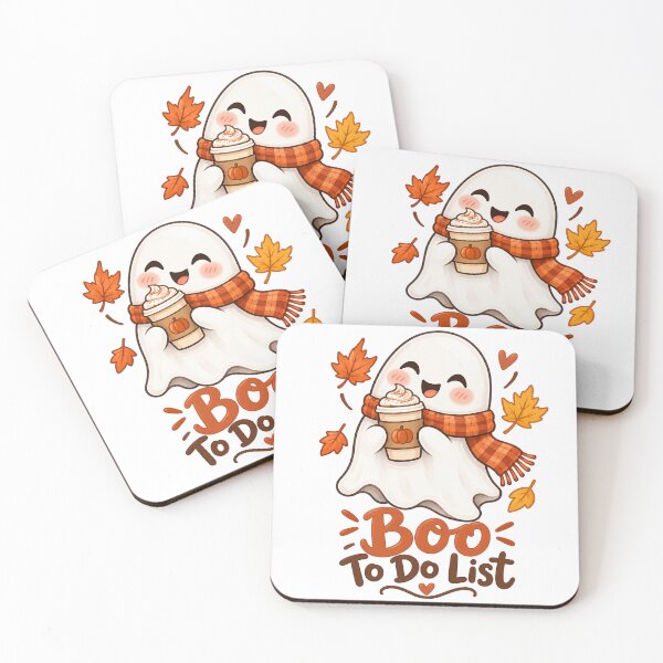 Item preview, Boo To Do List Sweet Ghost Pumpkin Spice Autumn designed and sold by LongIslandDesgn.