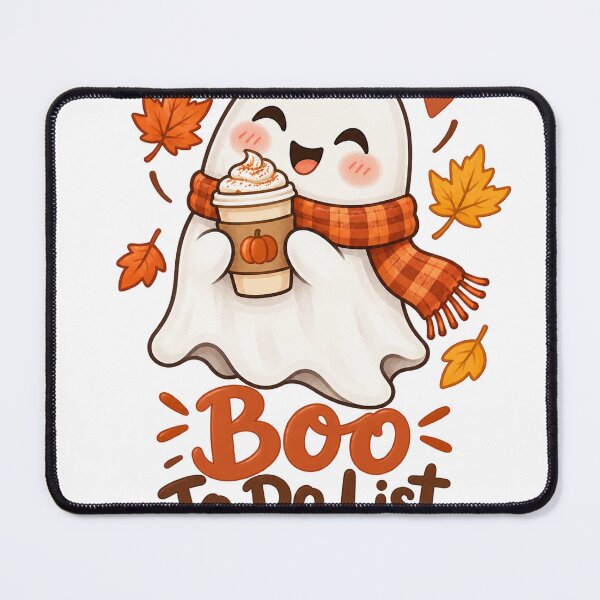 Item preview, Boo To Do List Sweet Ghost Pumpkin Spice Autumn designed and sold by LongIslandDesgn.