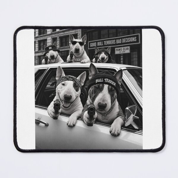 Item preview, Funny Bull Terrier Good Dog Bad Decisions designed and sold by luu phong.