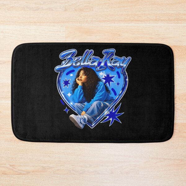 Item preview, Bella Ray Blue Heart Retro designed and sold by MarcellaDebbie.