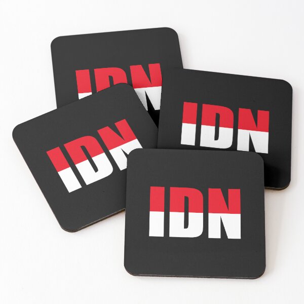 Item preview, Indonesia Flag Initials ID designed and sold by shitpostee.