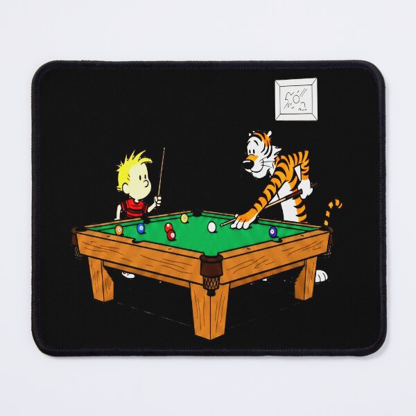Item preview, Calvin and Hobbes Playing Pool designed and sold by laschikarin.