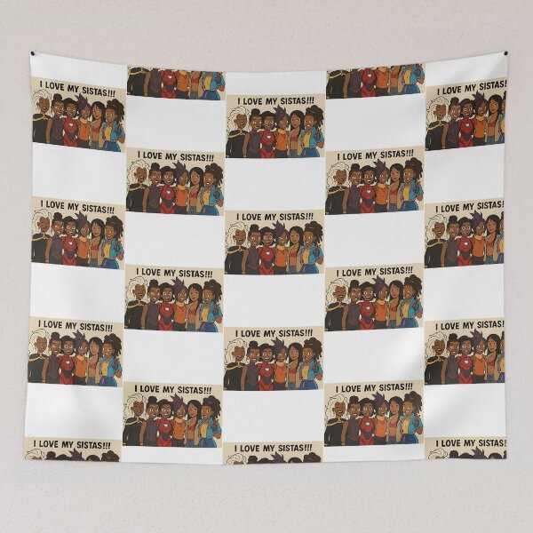 Item preview, I Love My Sistas designed and sold by kaleen-anicolas.