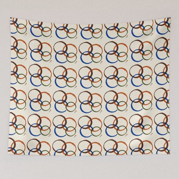 Item preview, Second Cup – Modern Coffee Ring Coaster designed and sold by astersgraphics.