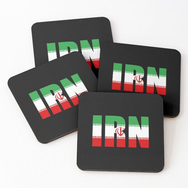 Item preview, Iran Flag Initials IR designed and sold by shitpostee.