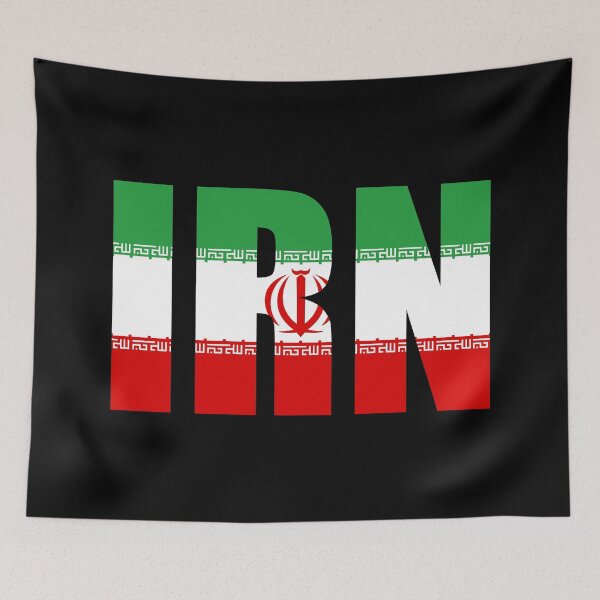 Item preview, Iran Flag Initials IR designed and sold by shitpostee.