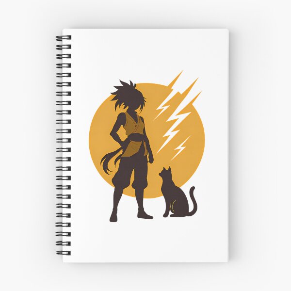 Item preview, Female Ninja Silhouette Standing Beside Black Cat Under Yellow Moon designed and sold by kaleen-anicolas.