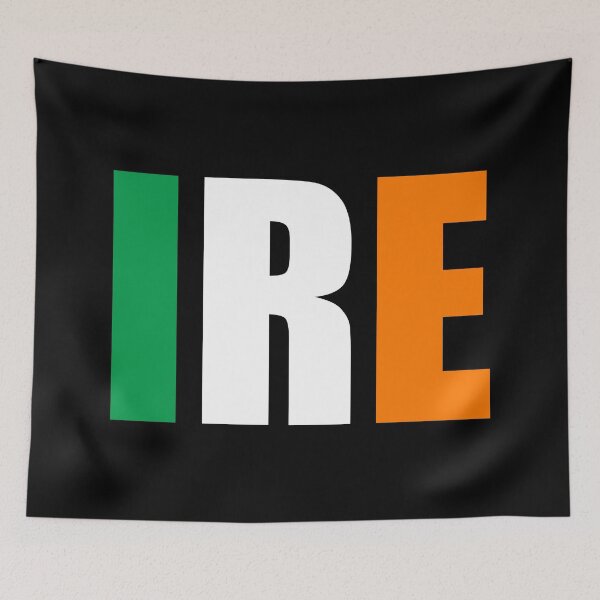 Item preview, Ireland Flag Initials IE designed and sold by shitpostee.