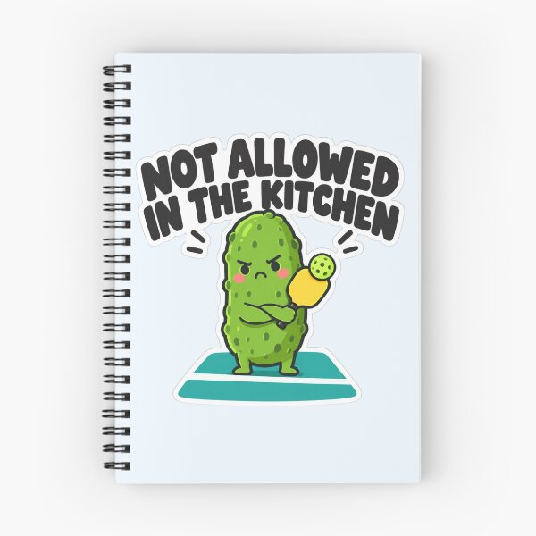 Item preview, Funny Pickleball Not Allowed In The Kitchen Pickle designed and sold by Fanverse Merchandise.