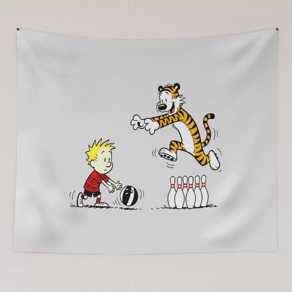 Item preview, Calvin and Hobbes Bowling Adventure designed and sold by laschikarin.