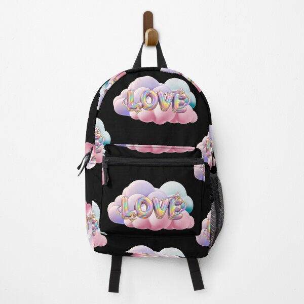 Item preview, 3D Holographic Love Word on Pastel Clouds designed and sold by Rynasvz.