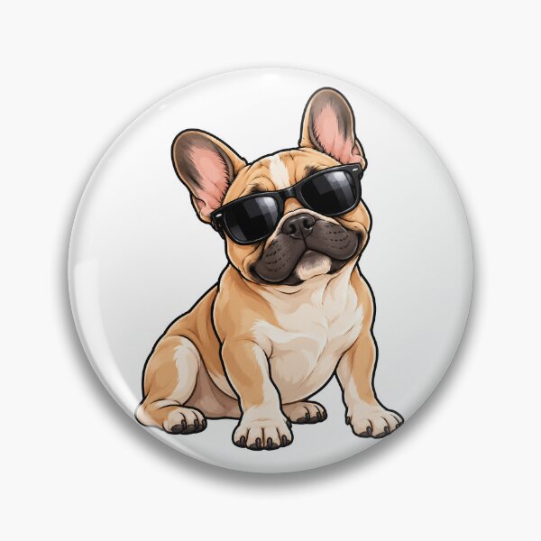 Item preview, French Bulldog Dog with Sunglasses designed and sold by thejblock.
