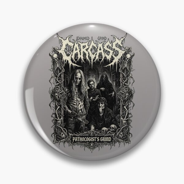 Item preview, CARCASS Band Members High Contrast Graphic-3 designed and sold by Matthiasgrummel.