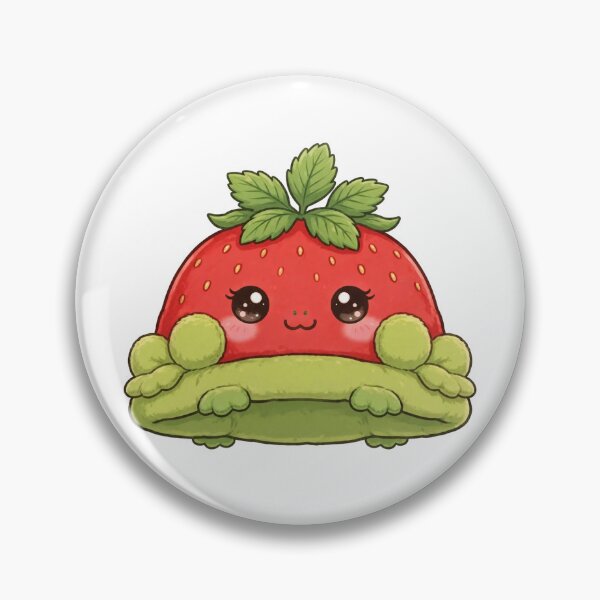 Item preview, Green and red cute strawberry hat designed and sold by priyankajustine.