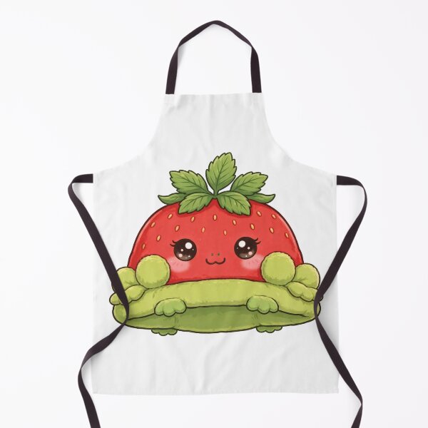 Item preview, Green and red cute strawberry hat designed and sold by priyankajustine.