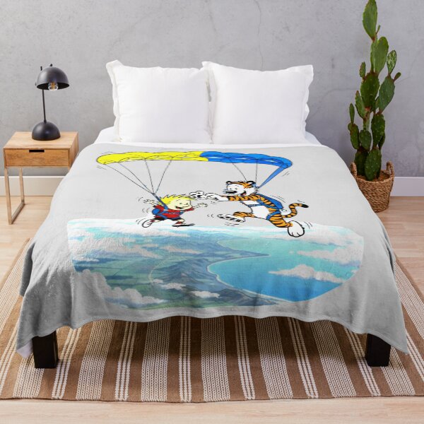 Item preview, Calvin and Hobbes Skydiving Adventure designed and sold by laschikarin.