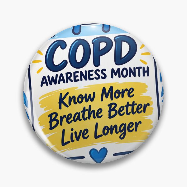 Item preview, COPD Awareness Ribbon Lung Disease Support designed and sold by clintang.