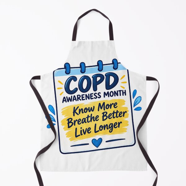 Item preview, COPD Awareness Ribbon Lung Disease Support designed and sold by clintang.
