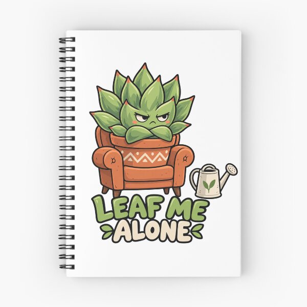 Item preview, Leaf Me Alone Funny Plant designed and sold by Chase The Trend.