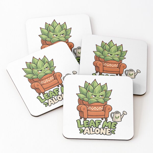 Item preview, Leaf Me Alone Funny Plant designed and sold by Chase The Trend.
