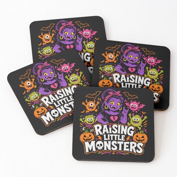 Item preview, Raising Little Monsters Halloween Family designed and sold by shirt-hard-top1.