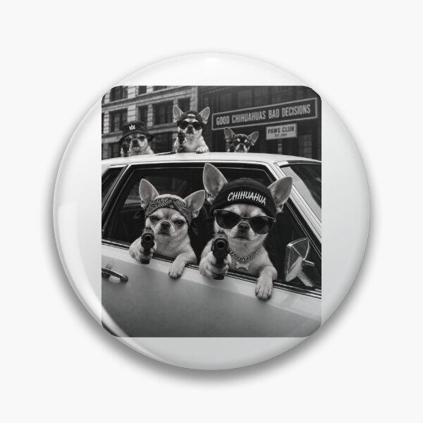 Item preview, Funny Chihuahua Good Dog Bad Decisions designed and sold by luu phong.