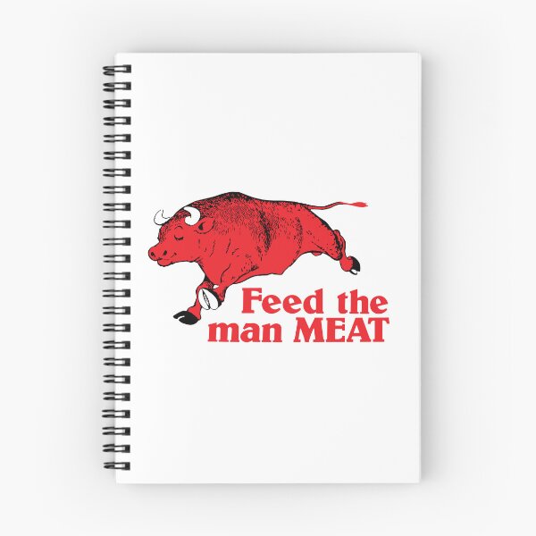 Item preview, Feed The Man Meat (1980s Aussie advert) designed and sold by Wonderbouy.