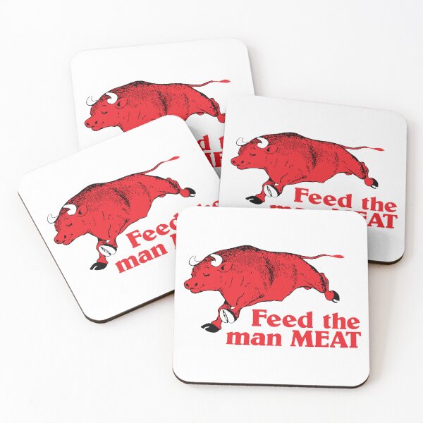 Item preview, Feed The Man Meat (1980s Aussie advert) designed and sold by Wonderbouy.