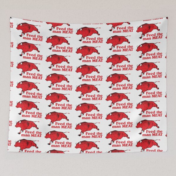 Item preview, Feed The Man Meat (1980s Aussie advert) designed and sold by Wonderbouy.
