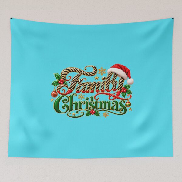 Item preview, Zebra Print Family Christmas designed and sold by annenambiro.