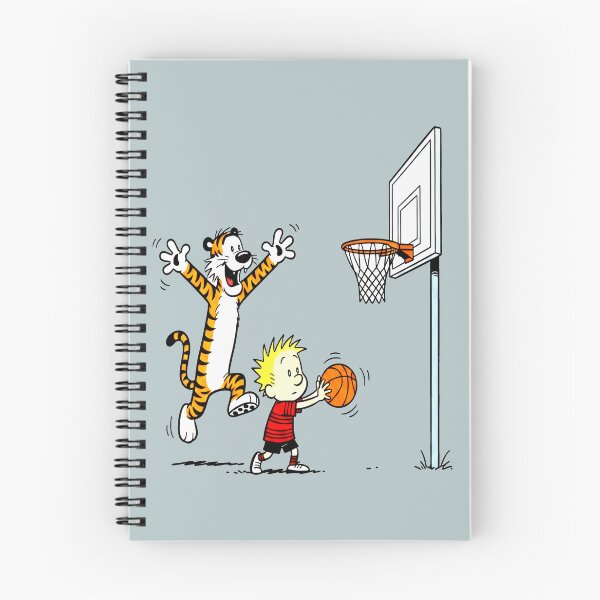 Item preview, Calvin and Hobbes Play Basketball designed and sold by laschikarin.
