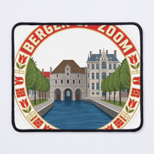 Item preview, Bergen op Zoom Netherlands Sticker designed and sold by Imaginarium of Chaos falcon88 .